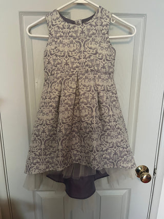 Girls Brocade Dress - Size 5T  MTS NIS