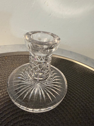 Candlestick Taper Waterford 4" Solid Base
