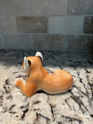 Vintage USSR Lomonosov Lion Cub Figurine