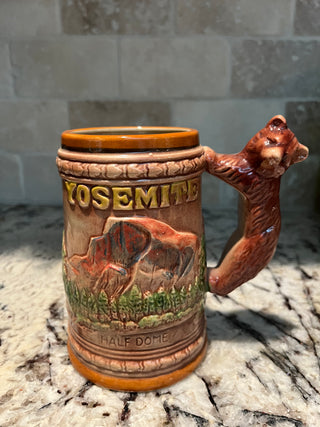 Yosemite Half Dome Beer Bear Stein