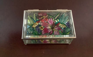 Glass Jewelry Box