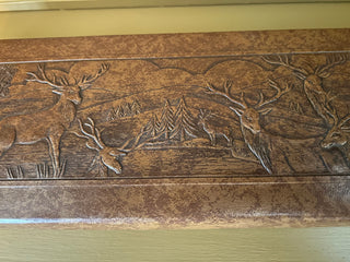 Vintage Sheffield Stag Carving Set, Made in England