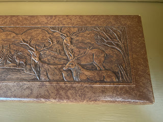 Vintage Sheffield Stag Carving Set, Made in England