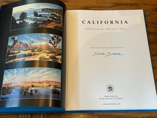 Coffee Table Book: California Through An Artist’s Eye by Steve Simon