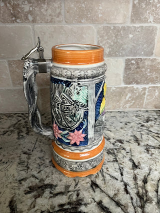 Vintage German Musical Beer Stein