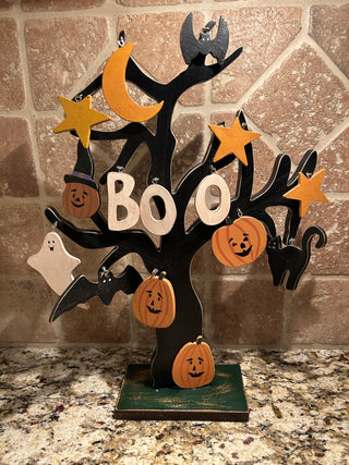 Vintage Halloween Tree