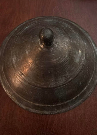 Antique Turkish Serving Dish with Lid