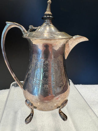 VICTORIAN SYRUP PITCHER PLATED