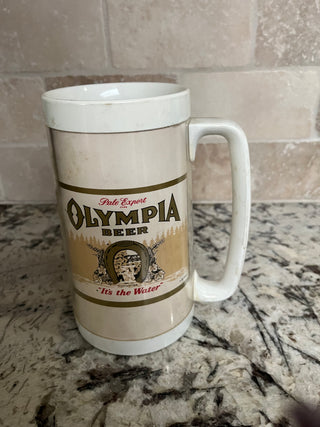 Vintage Olympia Beer Stein (Plastic)