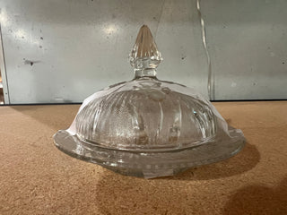 Iris & Herringbone Butter Dish Set of 2