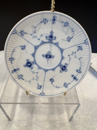 SAUCER ROYAL COPENHAGEN FLUTED PLAIN