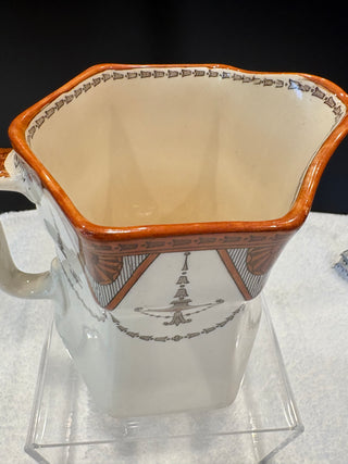 ART NOUVEAU PITCHER. ROYALDOULTON 1908 APEX