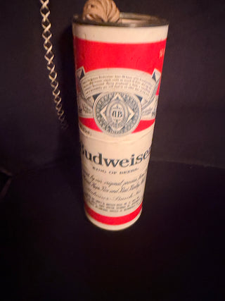 Vintage Budweiser Can phone Beer advertising 80's landline box and phone