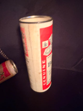 Vintage Budweiser Can phone Beer advertising 80's landline box and phone