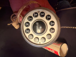 Vintage Budweiser Can phone Beer advertising 80's landline box and phone
