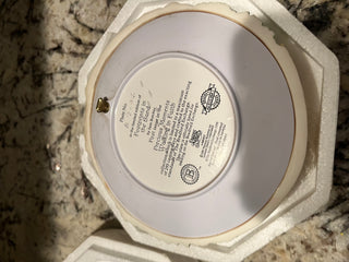 Vintage Precious Moments Plate “Footprints in the Sand”