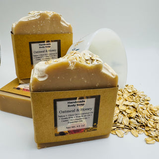 Tallow Soap - Oatmeal & Honey - RCD