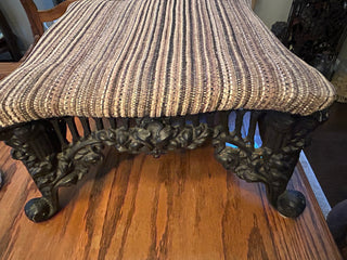 Vintage Cast Iron Footstool