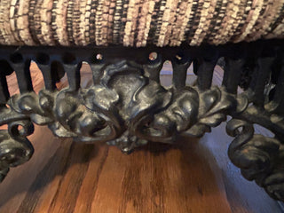 Vintage Cast Iron Footstool