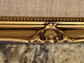 Vintage Gold Frame with Fabric Liner