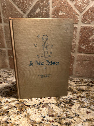 Vintage Book: Le Petit Prince, Educational Edition