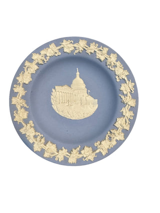 1969 Wedgwood Jasperware US Capitol Plate