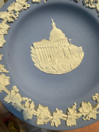 1969 Wedgwood Jasperware US Capitol Plate