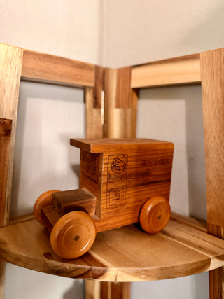 Ryder Wooden Truck Bank