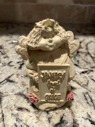 Vintage Abbey Press January Angel of Grace
