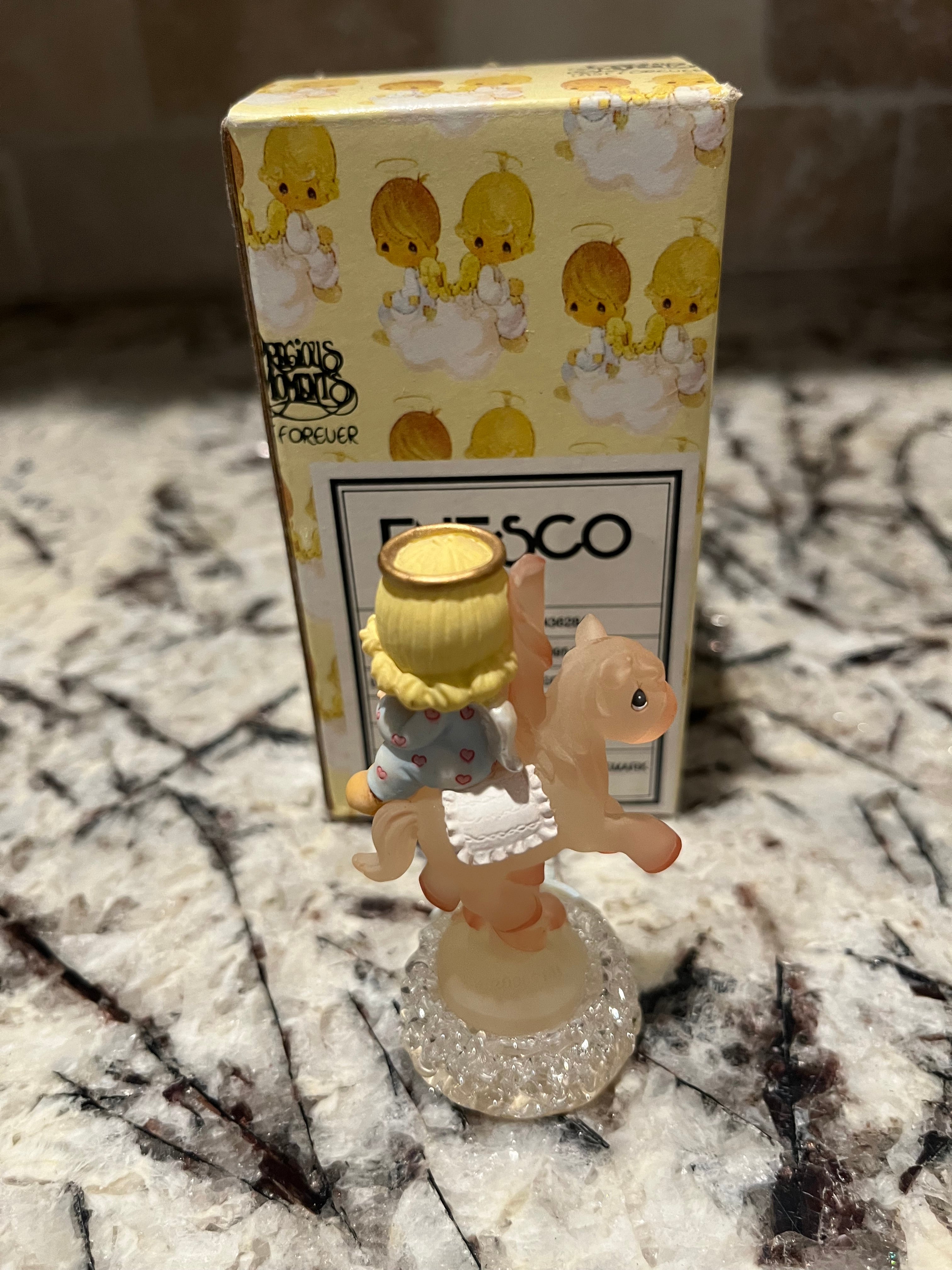 Vintage Precious Moments Love Angel on Carousel – Bliss Marketplace