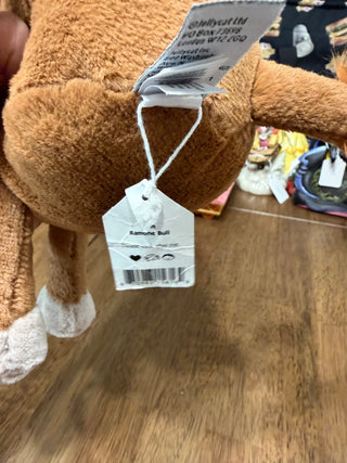 Jellycat Ramone Bull Cow 13" Plush Stuffed Toy NWT