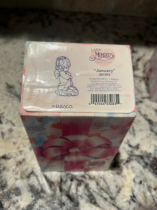 Vintage Precious Moments January Angel