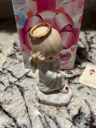 Vintage Precious Moments January Angel