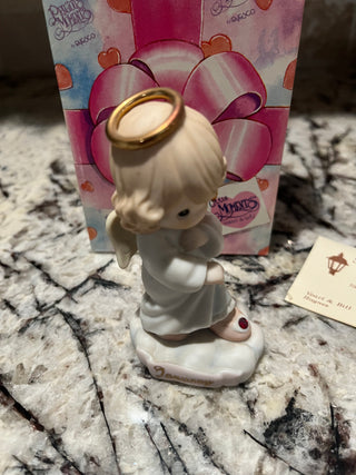 Vintage Precious Moments January Angel