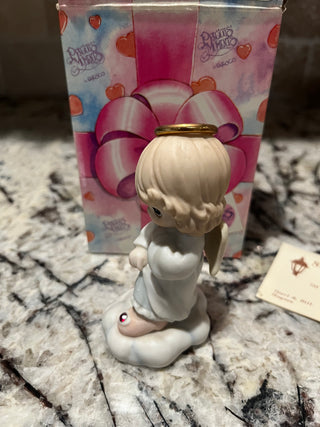 Vintage Precious Moments January Angel
