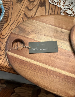 Toscana Wooden Oval Serving Boards (2)