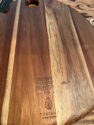 Toscana Wooden Oval Serving Boards (2)