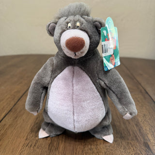 Vintage Disney The Jungle Book Baloo 6” Plush Stuffed Animal Toy Applause