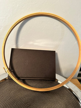 Wood Hoop 14# Needlework Screw MTS