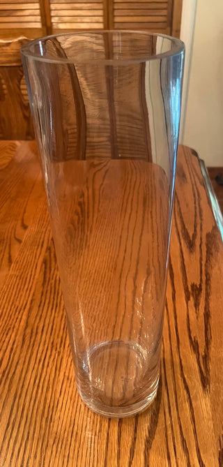 Tall Cylinder Vase - beautiful centerpiece