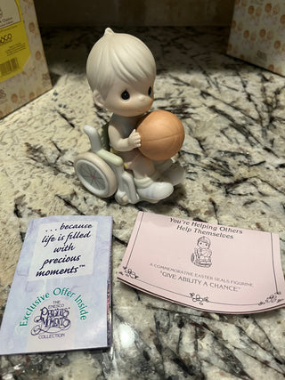 Vintage Precious Moments “Give Ability a Chance”