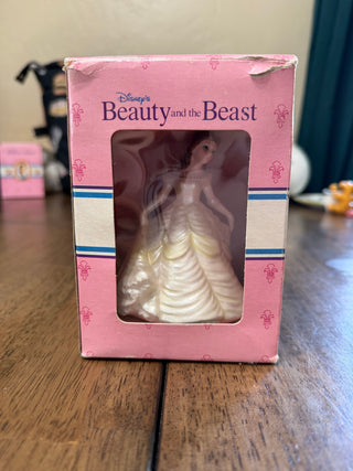 Vintage Disney Schmid Ceramic Figurine Belle of Beauty & the Beast
