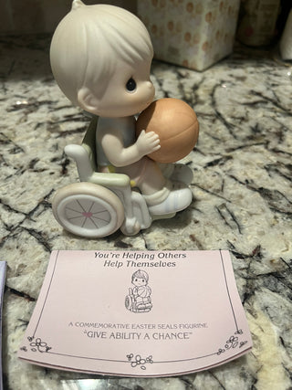 Vintage Precious Moments “Give Ability a Chance”
