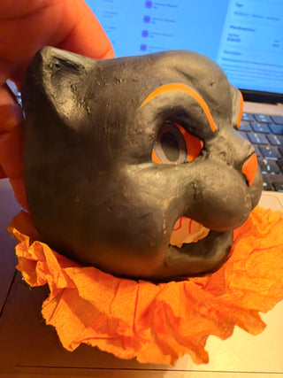 Bethany Lowe Cat Votive Holder by Scott Smith Rucus Studio – 2012, 4"