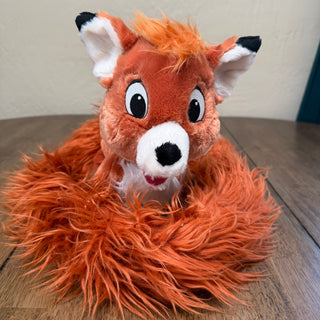TODD Fox & The Hound 11" Plush 42" Long Tail Boa Disney Parks Disneyland Stuffed
