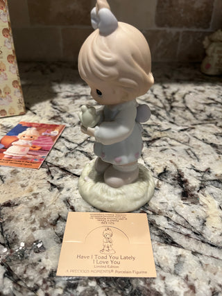 Vintage Precious Moments “Have I Toad You Lately”