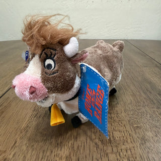 Disney 2004 VTG Home On The Range 10”Plush Maggie Cow~Applause