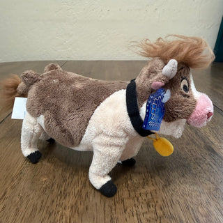 Disney 2004 VTG Home On The Range 10”Plush Maggie Cow~Applause