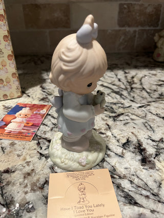 Vintage Precious Moments “Have I Toad You Lately”