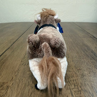 Disney 2004 VTG Home On The Range 10”Plush Maggie Cow~Applause